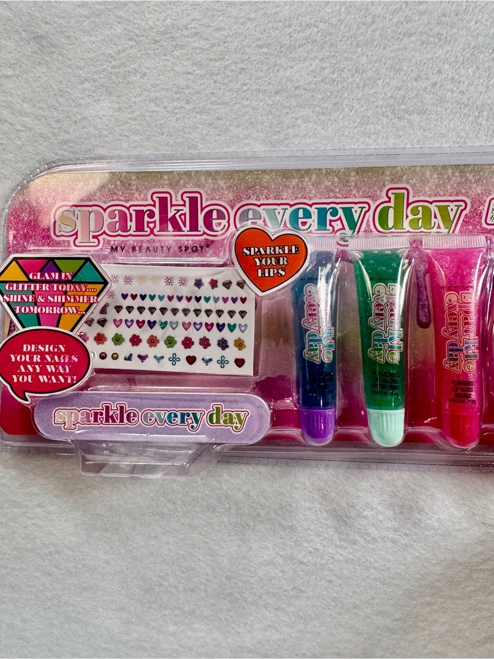 Sparkle Every Day Mega Glam Beauty Collection NIP Makeup Set Age 8+